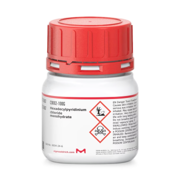 Sigma Aldrich C9002 Hexadecylpyridinium chloride monohydrate CAS No.: 6004-24-6 1 kg