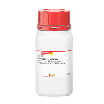 Sigma-Aldrich 191884 Hydroxypropyl cellulose average Mw ~100,000, powder, 20 mesh particle size (99% through) 5 gr