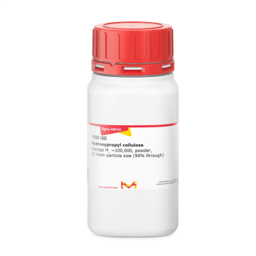 Sigma-Aldrich 191884 Hydroxypropyl cellulose average Mw ~100,000, powder, 20 mesh particle size (99% through) 250 gr