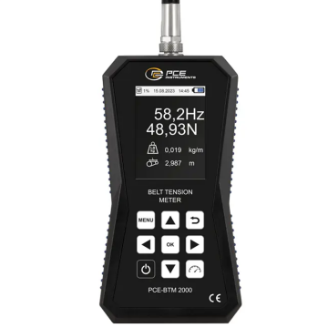 PCE BTM 2000L Kayış Gerginliği Ölçer 10... 900 Hz