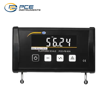 PCE PB 60N Taşınabilir Endüstriyel Terazi USB Arayüzü 60 kg / 20 gr USB Arayüzü