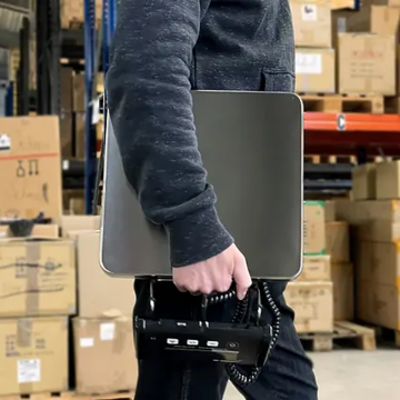 PCE PB 150N Taşınabilir Endüstriyel Terazi USB Arayüzü 150 kg / 50 gr USB Arayüzü