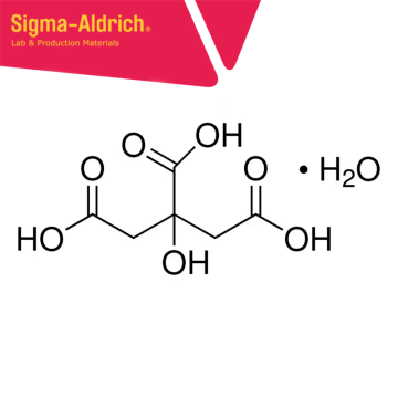 Sigma-Aldrich 27102 Citric acid monohydrate puriss., meets analytical specification of Ph. Eur., BP, USP, E330, 99.5-100.5% (based on anhydrous substance), grit 25 kg