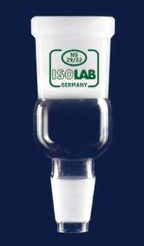 ISOLAB Adaptör - Genişletme Amaçlı - Dişi Şilif : Ns34/35 - Erkek Şilif : Ns29/32