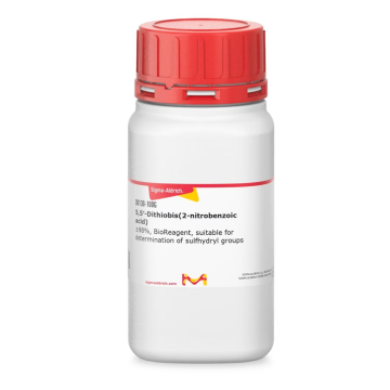 Sigma Aldrich D8130 5,5′-Dithiobis(2-nitrobenzoic acid) ≥98%, BioReagent, suitable for determination of sulfhydryl groups 5 gr
