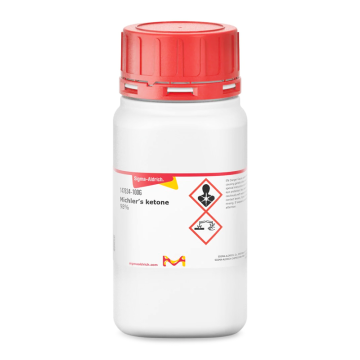 Sigma-Aldrich 147834 Michler′s ketone 98% 100 gr