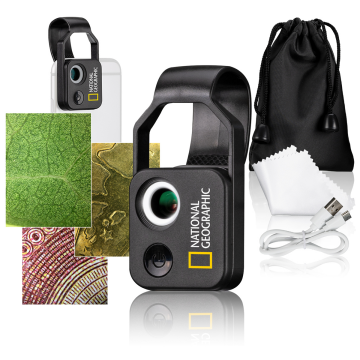 NATIONAL GEOGRAPHIC CPL Filtreli 200x Akıllı Telefon Mikroskobu