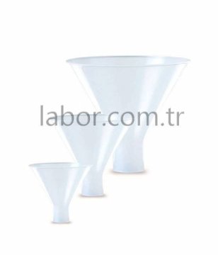 ISOLAB Huni - P.P - Toz Aktarmak İçin - Çap 100 mm