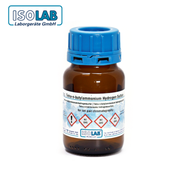 ISOLAB 972.03P.0101 Tetra-n-butylammonium hydrogen sulfate for Ion Pair Chromatography CAS No.: 32503-27-8 100 gr