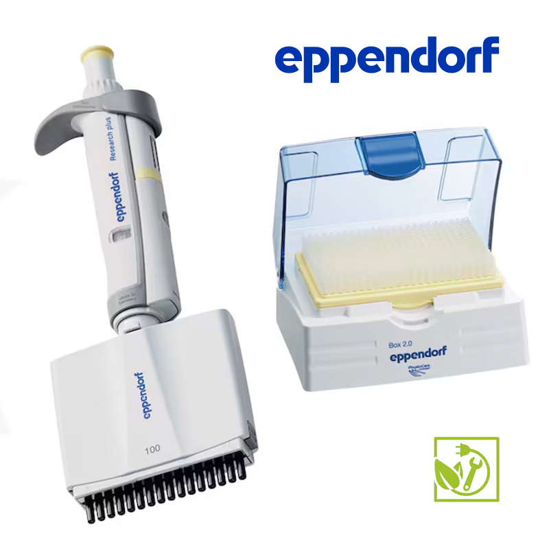 Eppendorf Research® plus 5-100 µL 16 Kanallı Ayarlanabilir Otomatik Pipet