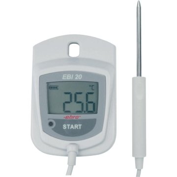 Ebro EBI 20-Tf Sıcaklık Data Logger Veri Kaydedici Cihazı  0 °C... +100 °C (Harici Prob İle)