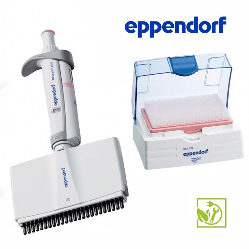 Eppendorf Research® plus 1-20 µL 24 Kanallı Ayarlanabilir Otomatik Pipet