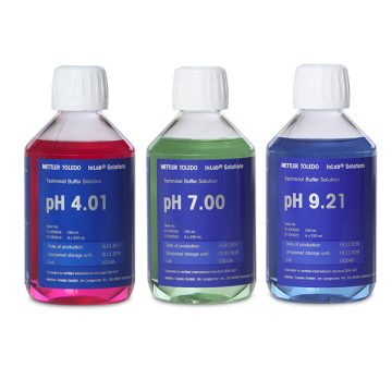 Mettler Toledo Bottle Rainbow Kit 2 pH Kalibrasyon Çözeltileri 2 x pH 4.01/7.00/9.21 / 250 mL