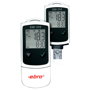 Ebro EBI 310 Çok Amaçlı USB Datalogger Veri Kaydedici -30 ºc... +75 ºc (Yüksek Hassasiyetli)