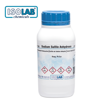 ISOLAB Sodium sulfite anhydrous for analysis Reag. Ph. Eur 1 kg