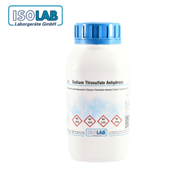 ISOLAB 969.162.1000 Sodium Thiosulfate Anhydrous CAS No.: 7772-98-7 1 kg