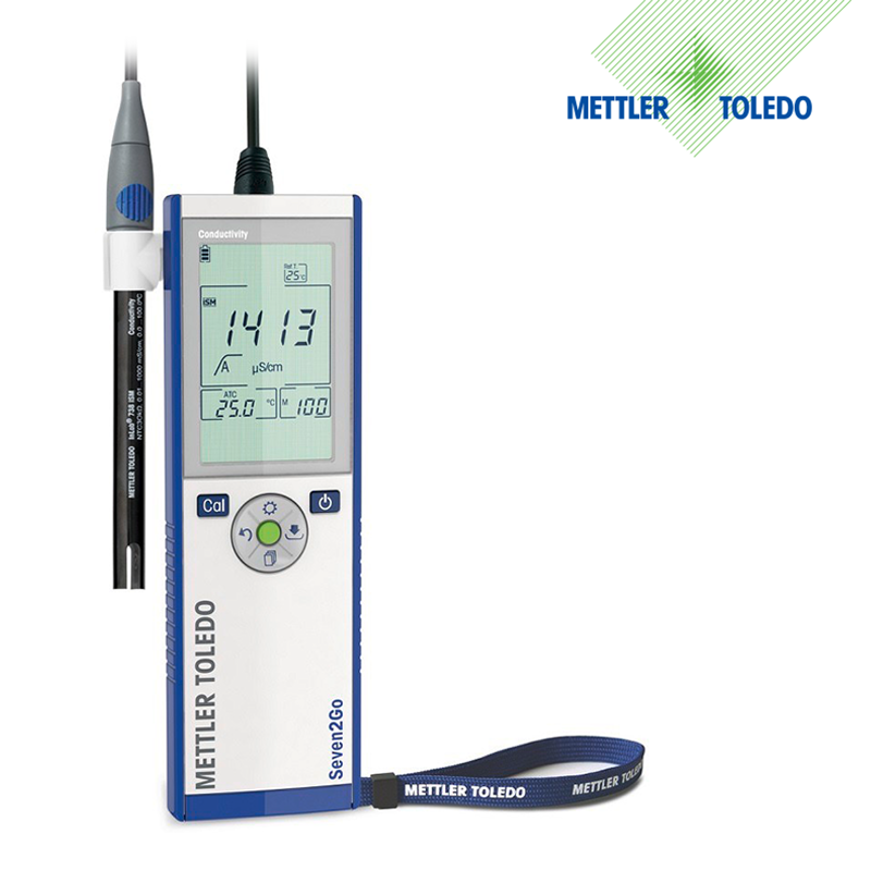 METTLER TOLEDO Seven2Go İletkenlik Ölçer S3 Std Kit InLab 738-ISM İletkenlik Elektrodu ile