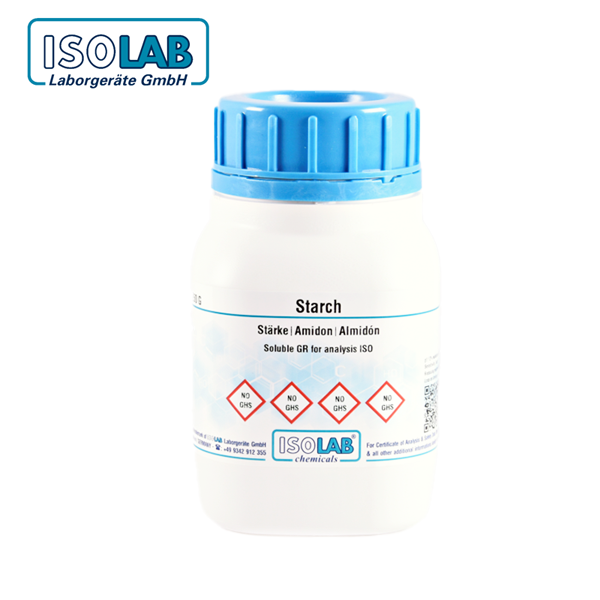 ISOLAB 970.015.0250 Starch GR for Analysis ISO CAS No.: 9005-84-9 250 gr