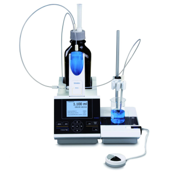 Schott Titroline® 7000 temel ünite,  Manyetik karıştırıcı TM 235 ve yazılım TitriSoft 3.5 (TZ 3571) ile