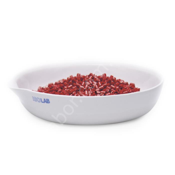 ISOLAB Buharlaştırma Kapsülü - Porselen - Dibi Düz - Çap 63 mm - Hacim 20 ml / 1 Adet