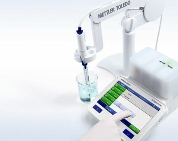 METTLER TOLEDO Sevenexcellence pH Metre S400 Mikro Kit  InLab® Micro Pro-ISM Elektrot ile