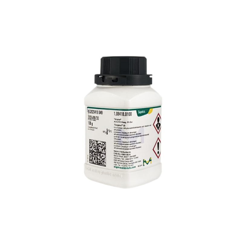 Merck 108418 Titriplex® III for analysis (ethylenedinitrilotetraacetic acid, disodium salt dihydrate) ACS,ISO,Reag. Ph Eur 100 gr