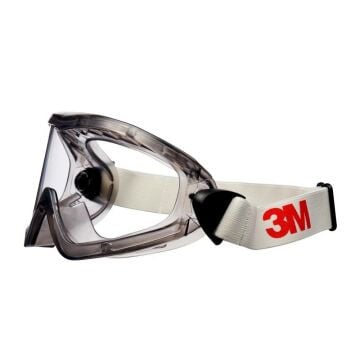 3M™ 2890S Koruyucu Gözlük Sızdırmaz, Buğu Önleyici, Çizilmeye Dirençli, Polikarbonat (AS/AF/KN Lens)