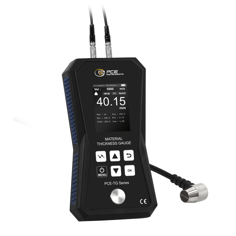 PCE TG 75A Kalınlık Ölçer Ölçüm Aralığı: 1.00 mm... 99.99 mm