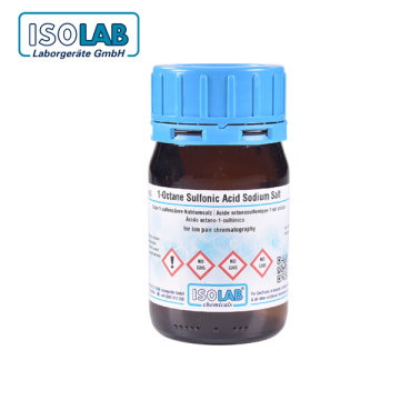 ISOLAB 954.01P.0101 1-Octane sulfonic acid sodium salt for Ion Pair Chromatography CAS No.: 5324-84-5 100 gr