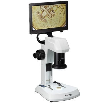 BRESSER Analyth 0,7X - 4,5X LCD Mikroskop Sony IMX335 Görüntü Sensörlü Kameralı