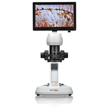 BRESSER Analyth 0,7X - 4,5X LCD Mikroskop Sony IMX335 Görüntü Sensörlü Kameralı