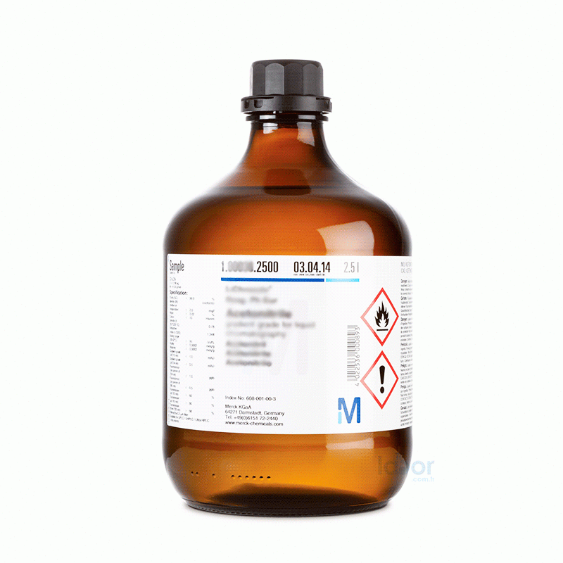 Merck 100058 Acetic Acid 96 % Emprove  2,5 lt