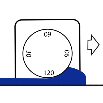 TQC Simex Baker Tip Silindirik Aplikatör (4 Yüzlü) 15-30-60-90 Um  60 mm