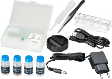 BRESSER LCD 50-500x, 2000x (Dijital) Öğrenci Mikroskobu 3,5''