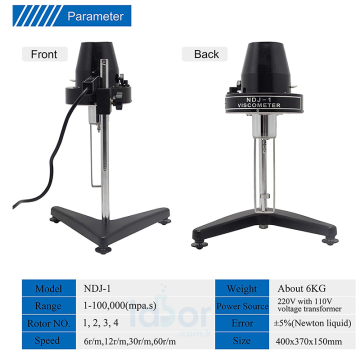 LT NDJ 1 Analog Rotasyonel Viskozimetre  0.1... 100.000 cP