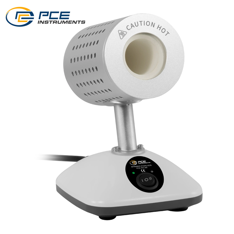 PCE IRS 240 UV Sterilizatör / IR Sterilizatör 0... 850 °C İç Çap: Ø35 mm, İç Uzunluk: 100 mm