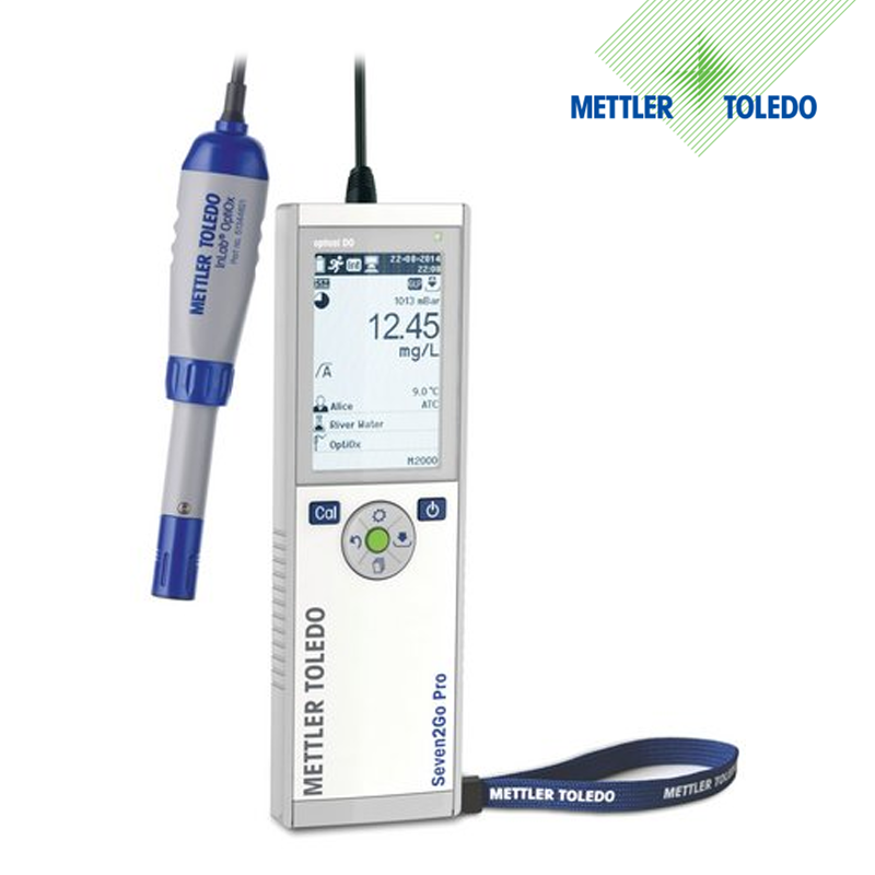 METTLER TOLEDO Seven2Go™ DO Ölçer S9 Std Kit InLab OptiOx-ISM IP67 DO Elektrodu ile