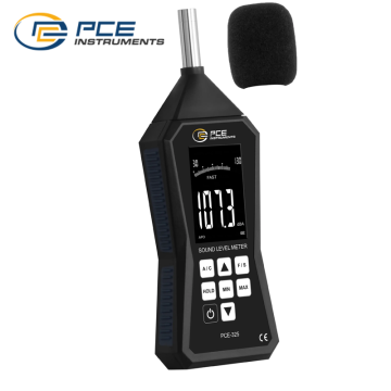 PCE 325D Gürültü Ölçer Datalogger 30... 130 dB Veri Aktarımı için Yazılım MIN, MAX, HOLD Özellikleri