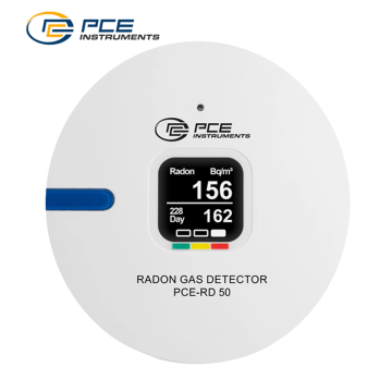 PCE RD 50 Radon Gazı Ölçer (Radon Dedektörü) 0... 9999 Bq/m³ | 0... 500 pCi/L