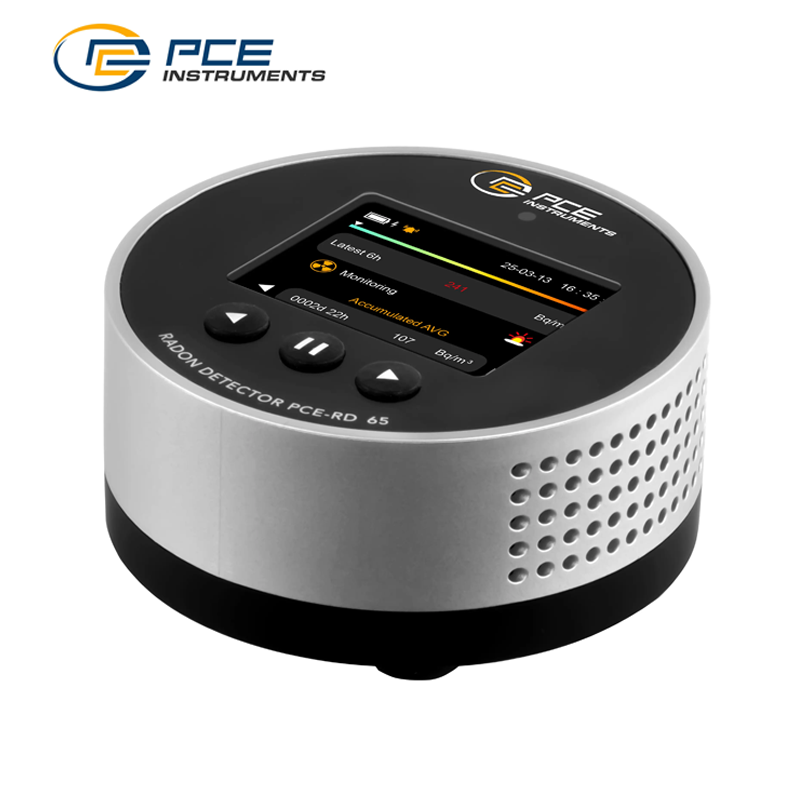PCE RD 65 Radon Gazı Ölçer (Radon Dedektörü) 3,3 Bq/m³... 37 kBq/m³