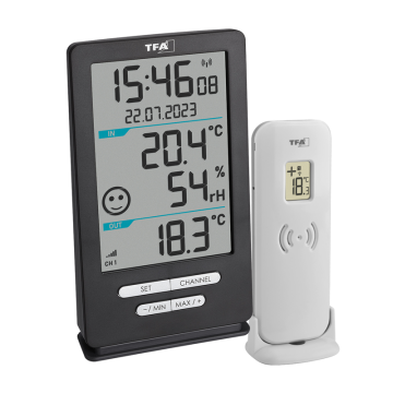 TFA 30.3074.10 'XENA HOME'  Termo Higrometre 0...+50 °C / -40...+60 °C | %10... %99 RH