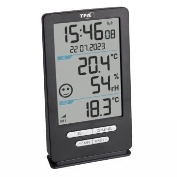 TFA 30.3074.10 'XENA HOME'  Termo Higrometre 0...+50 °C / -40...+60 °C | %10... %99 RH