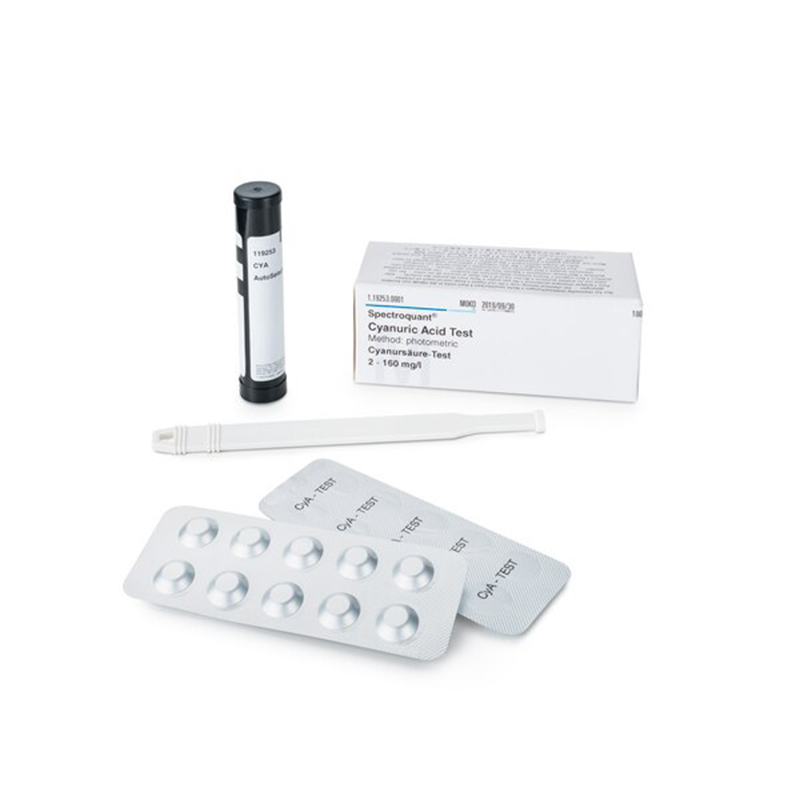 Merck 119253 Cyanuric Acid Test Method: photometric 2 - 160 mg/l Spectroquant® 100 tests / Fibre case