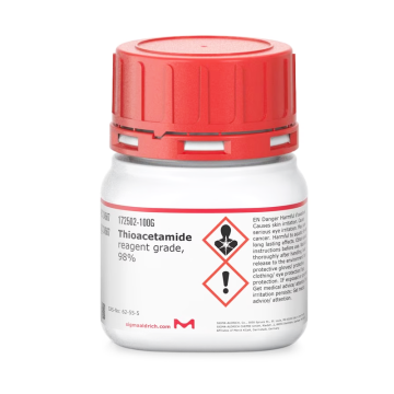 Sigma-Aldrich 172502 Thioacetamide reagent grade, 98% 100 gr