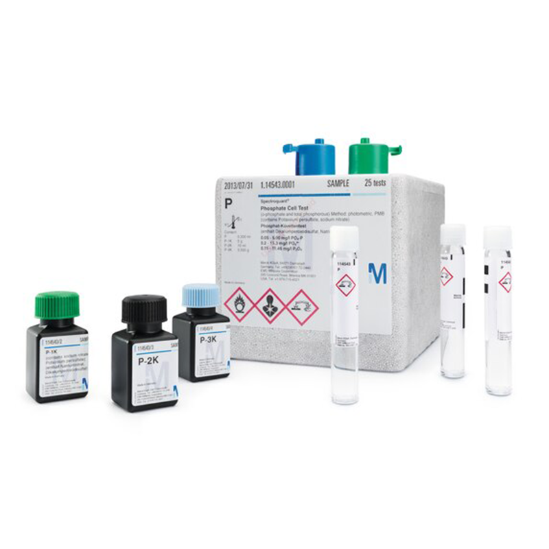 Merck 114561 Cyanide Cell Test (free and readily liberated cyanide) Method: photometric 0.010 - 0.500 mg/l CN⁻ Spectroquant® 25 tests / EPS box