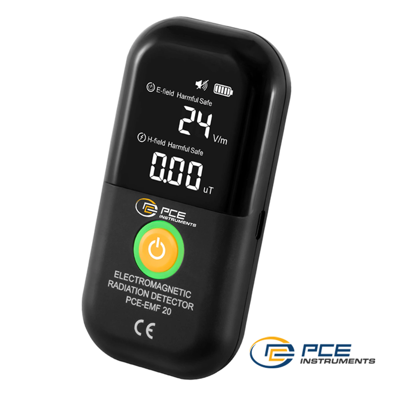 PCE EMF 20 Elektrik ve Manyetik Alan Ölçer 1... 1999 V/m ve 0,01... 99,99 µT
