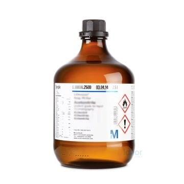 Merck 100014 Aseton EMSURE Kalitesinde ACS, ISO, Reag. pH Eur CAS No.: 67-64-1 2.5 L