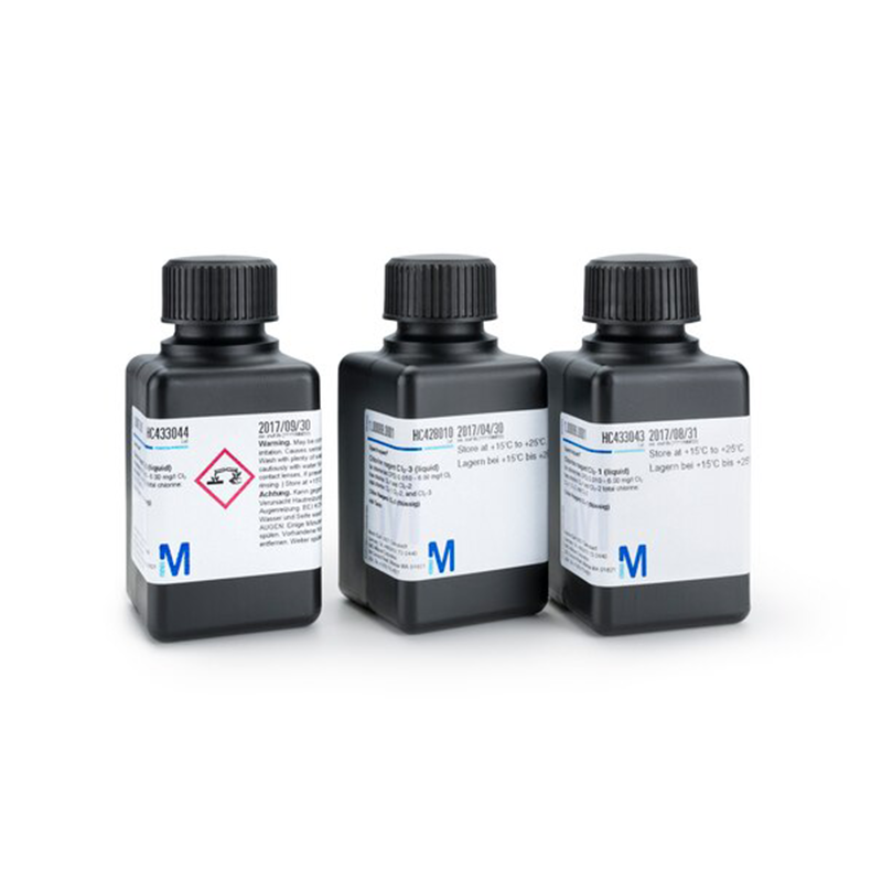 Merck 100086 Chlorine reagent Cl₂-1 (liquid) 200 tests / Plastic box