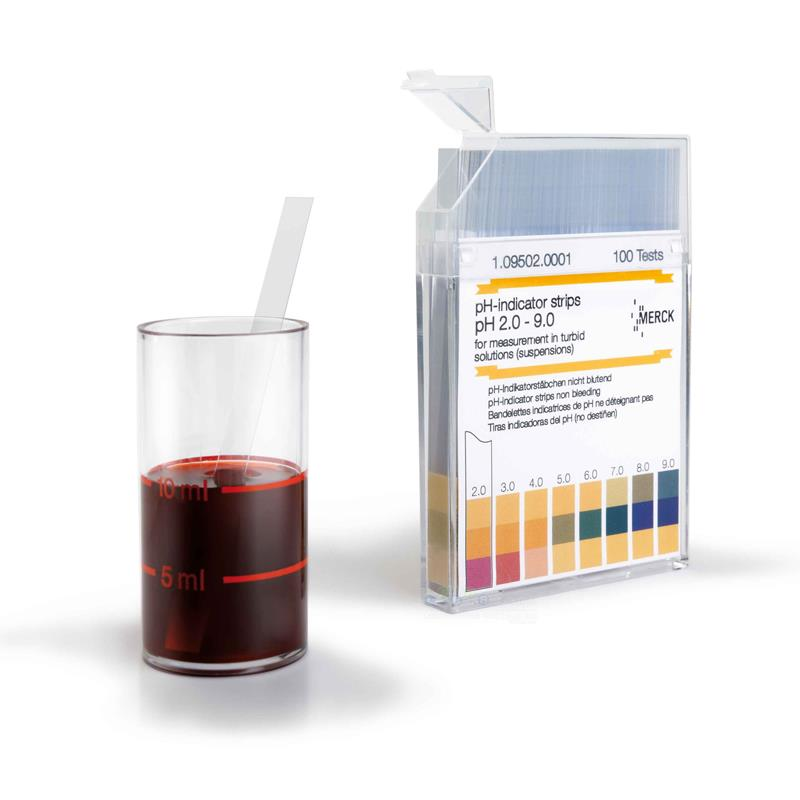 Merck 109502 pH 2.0 - 9.0  Bulanık Çözeltilerde pH Ölçümü İçin McolorpHast™