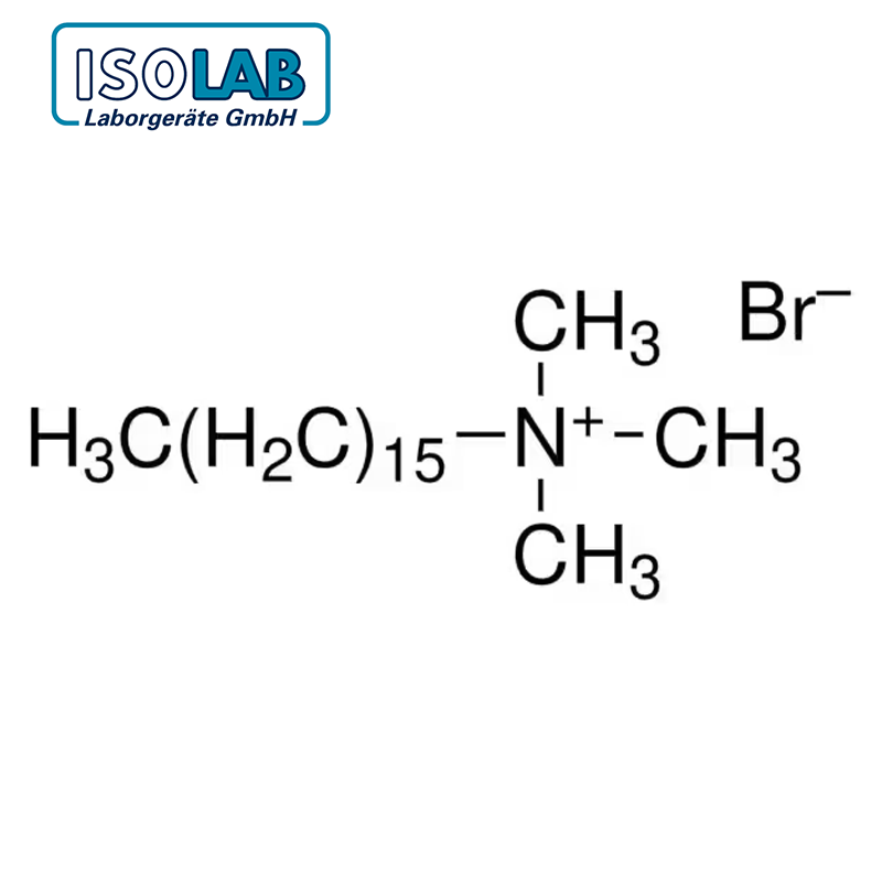 ISOLAB 930.05P.0100 Hexadecyltrimethylammonium bromide for Synthesis CAS No.: 57-09-0 100 gr